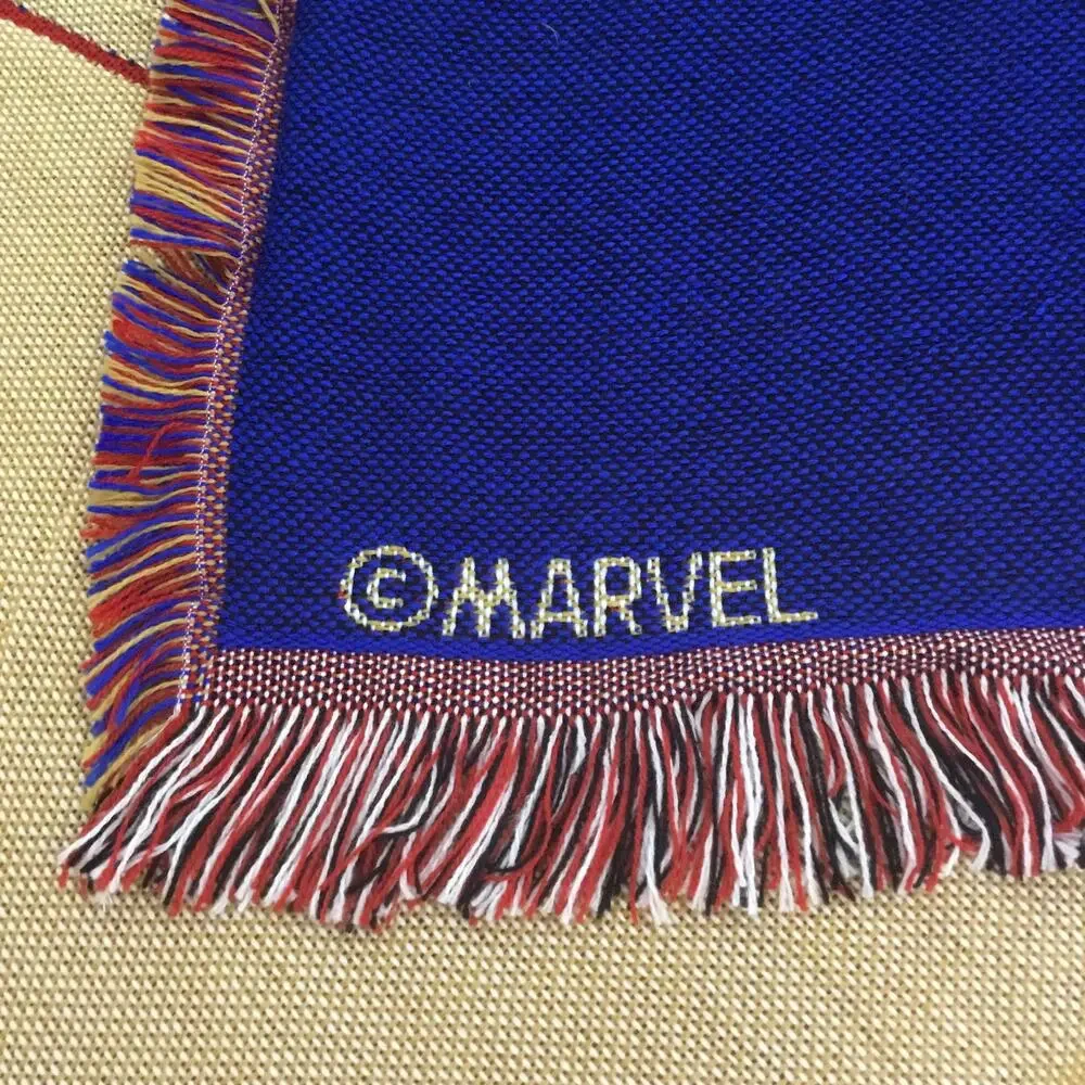 Captain Marvel Protector of The Skies Woven Tapestry Throw Blanket 48